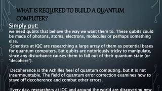 Quantum computing COMPLETE LECTURE | PPTX
