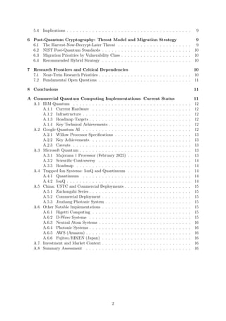 Quantum Computing: Current Status and Future | PDF