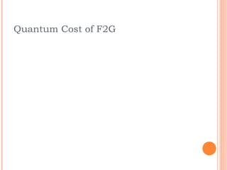 Quantum Cost of F2G
 