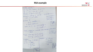 RSA example
 