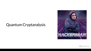 Quantum Cryptanalysis
 