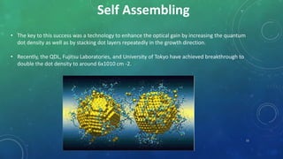 Quantum dot laser | PPTX