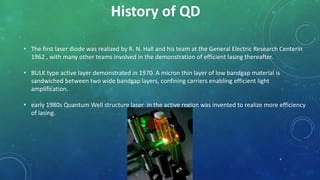 Quantum dot laser | PPTX