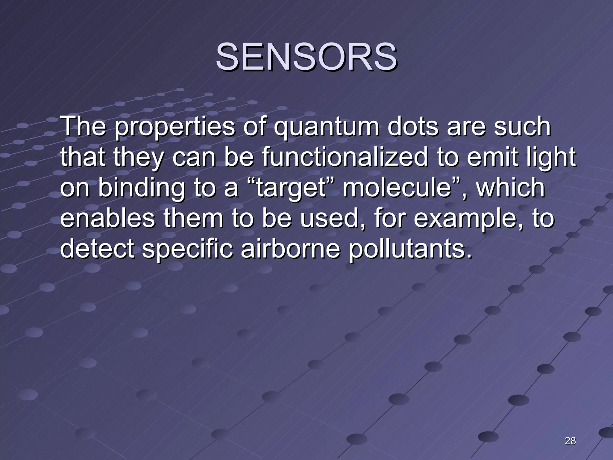 Quantum dots ppt | PPT