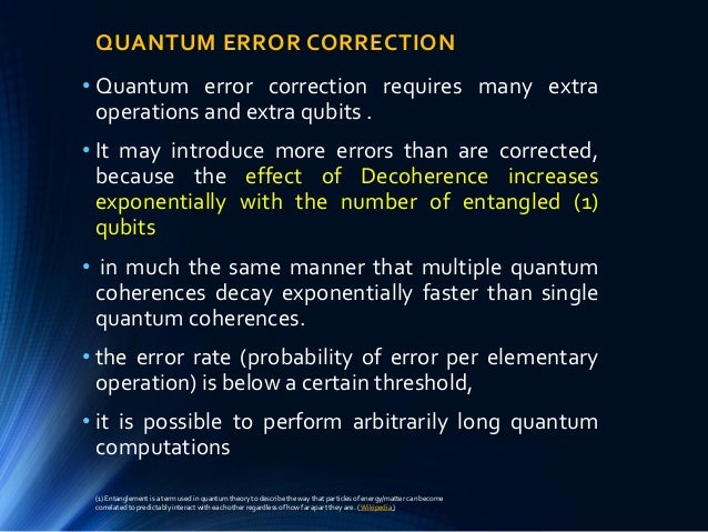 alexei kitaev quantum error correction alexei kitaev quantum error correction