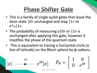 Quantum gates | PPTX
