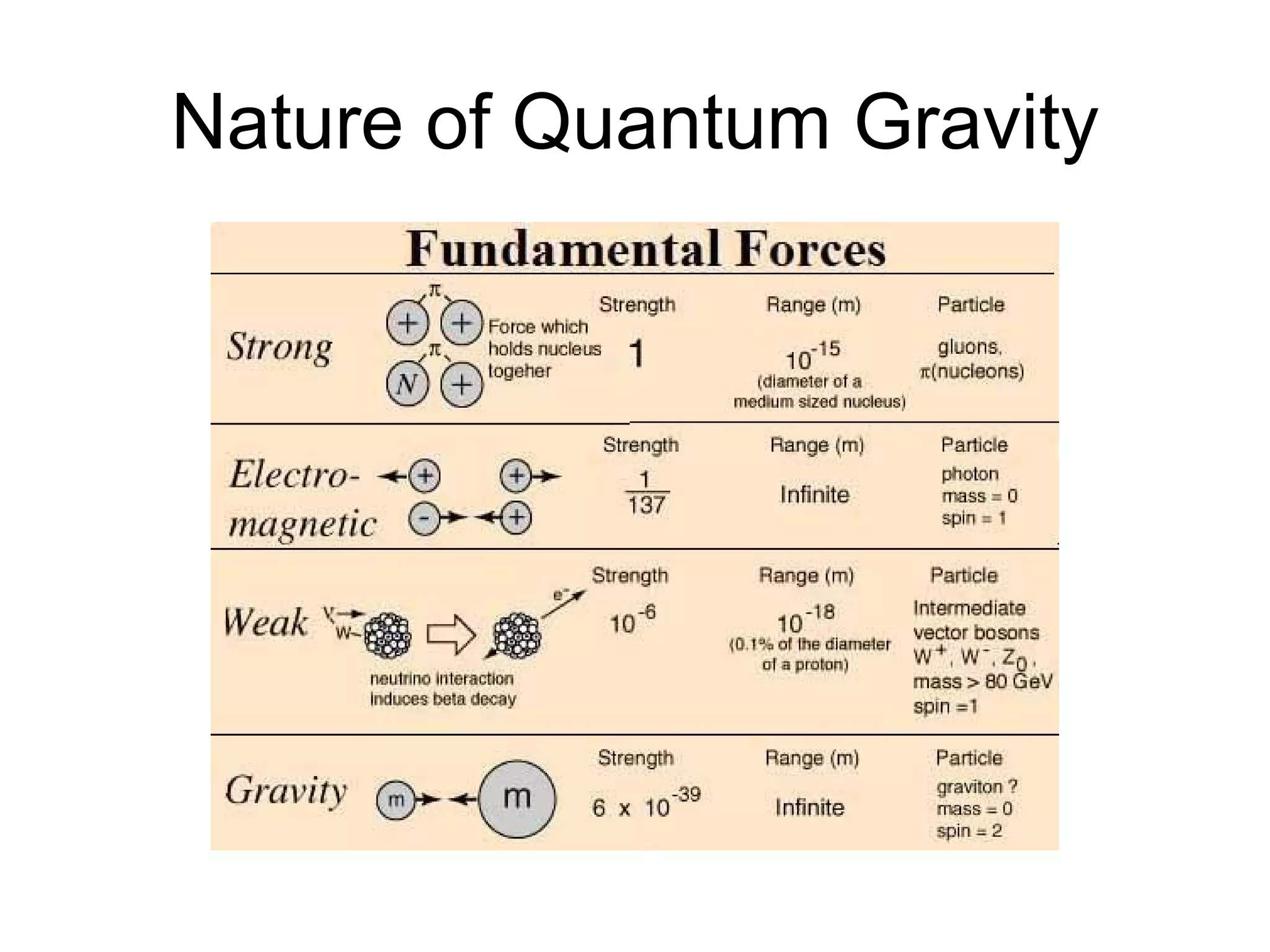 Nature of Quantum Gravity 