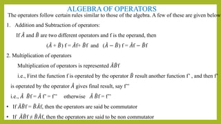 Quantum mechanics I | PPTX