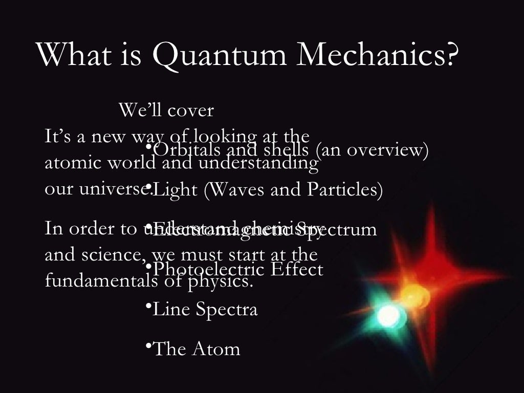 presentation topic for quantum physics
