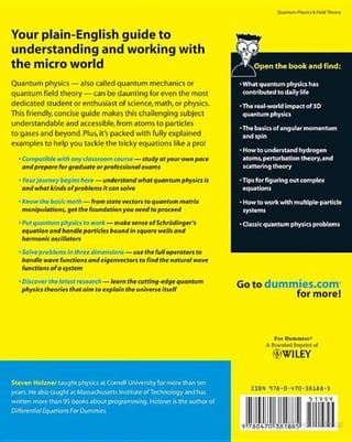 Quantum physics for dummies