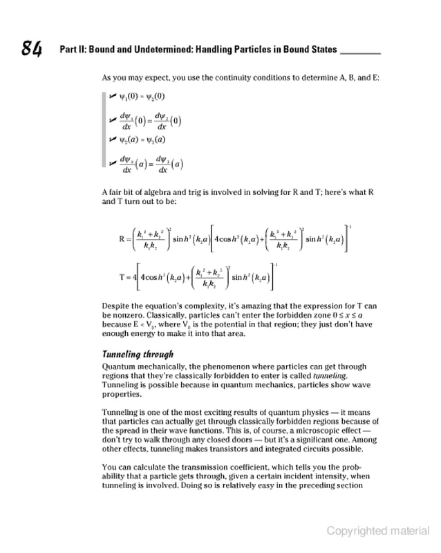 Quantum physics for dummies