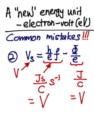 Quantum physics - Photoelectric Effect