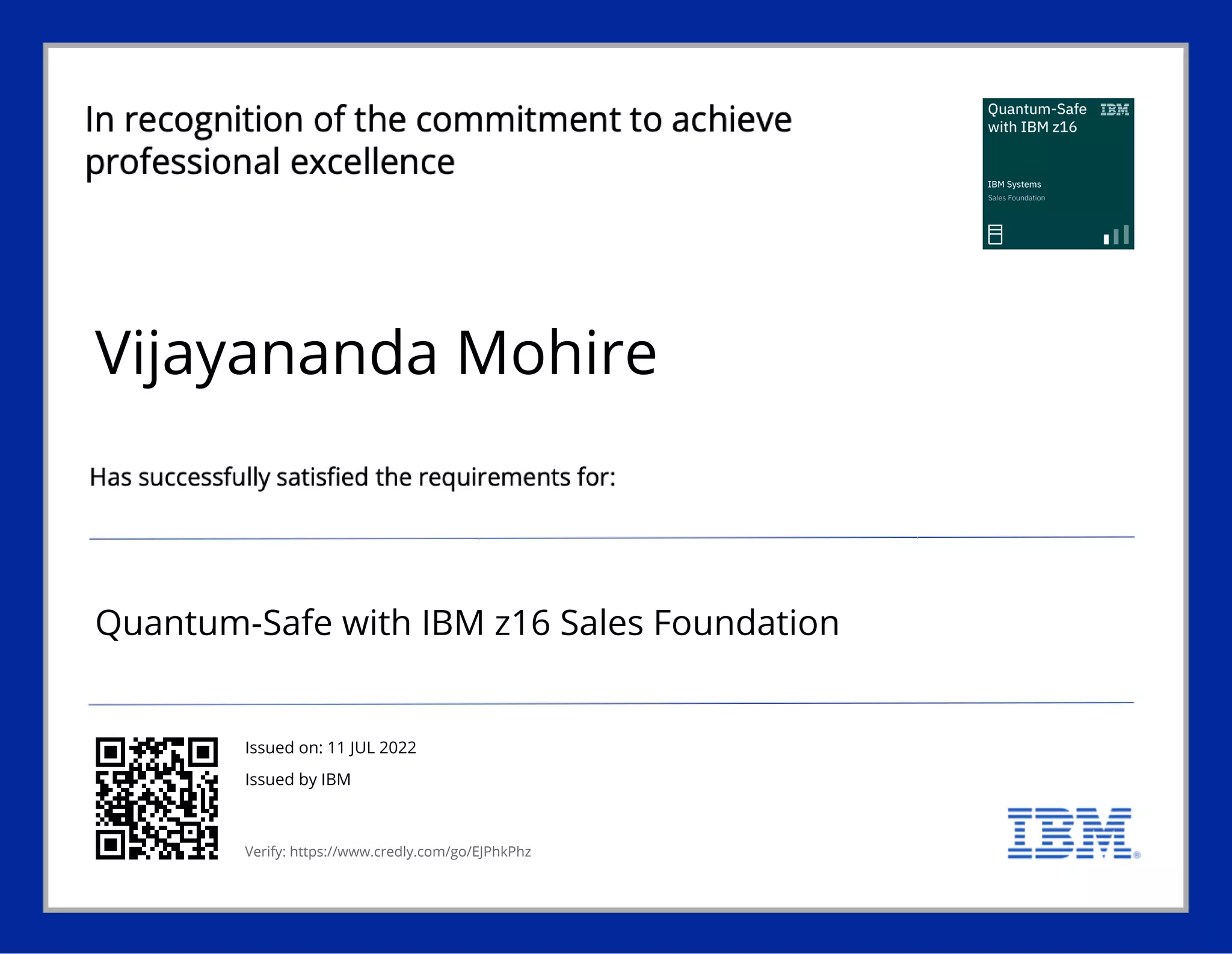 Quantum_Safe_with_IBM_z16_Sales_Foundation_Badge PPT