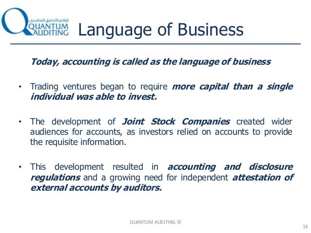 accounting language of business pdf