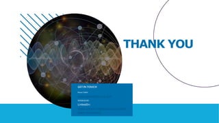 19
GETINTOUCH
KetanTalele
ketantalele4@gmail.com
LinkedIn:
https://www.linkedin.com/in/ketan-
talele-bb31a042/
9930838349
THANK YOU
 