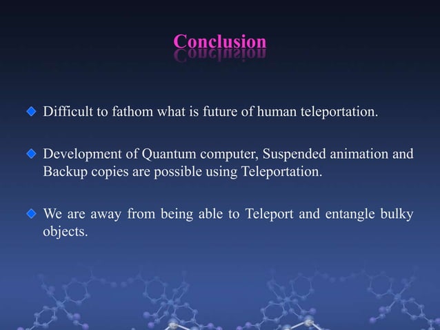 Quantum teleportation | PPTX
