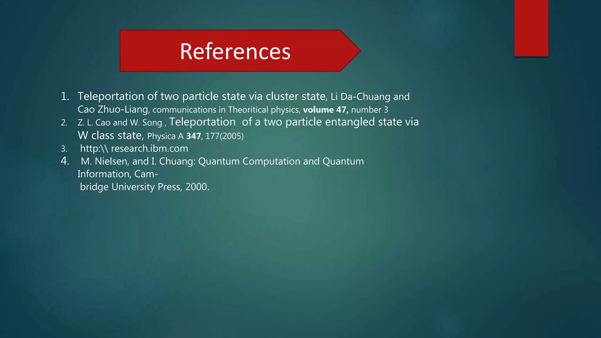 Quantum Teleportation | PPT