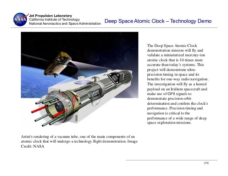 How to precisely measure time in spacecrafts