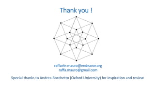 raffaele.mauro@endeavor.org
raffa.mauro@gmail.com
Thank you !
Special thanks to Andrea Rocchetto (Oxford University) for inspiration and review
 