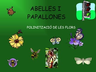 ABELLES I  PAPALLONES POLINITZACIÓ DE LES FLORS 