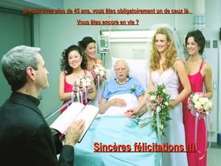 Sincères félicitations !!!   Si vous avez plus de 45 ans, vous êtes obligatoirement un de ceux là .   Vous êtes encore en vie ? 