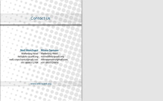 Quark 2013 : Marketing Brochure