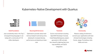 Quarkus - a next-generation Kubernetes Native Java framework | PDF