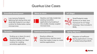 Quarkus - a next-generation Kubernetes Native Java framework | PDF