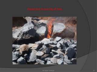 Impact due to burning of tires
By Argaw Tarekegn 22
 