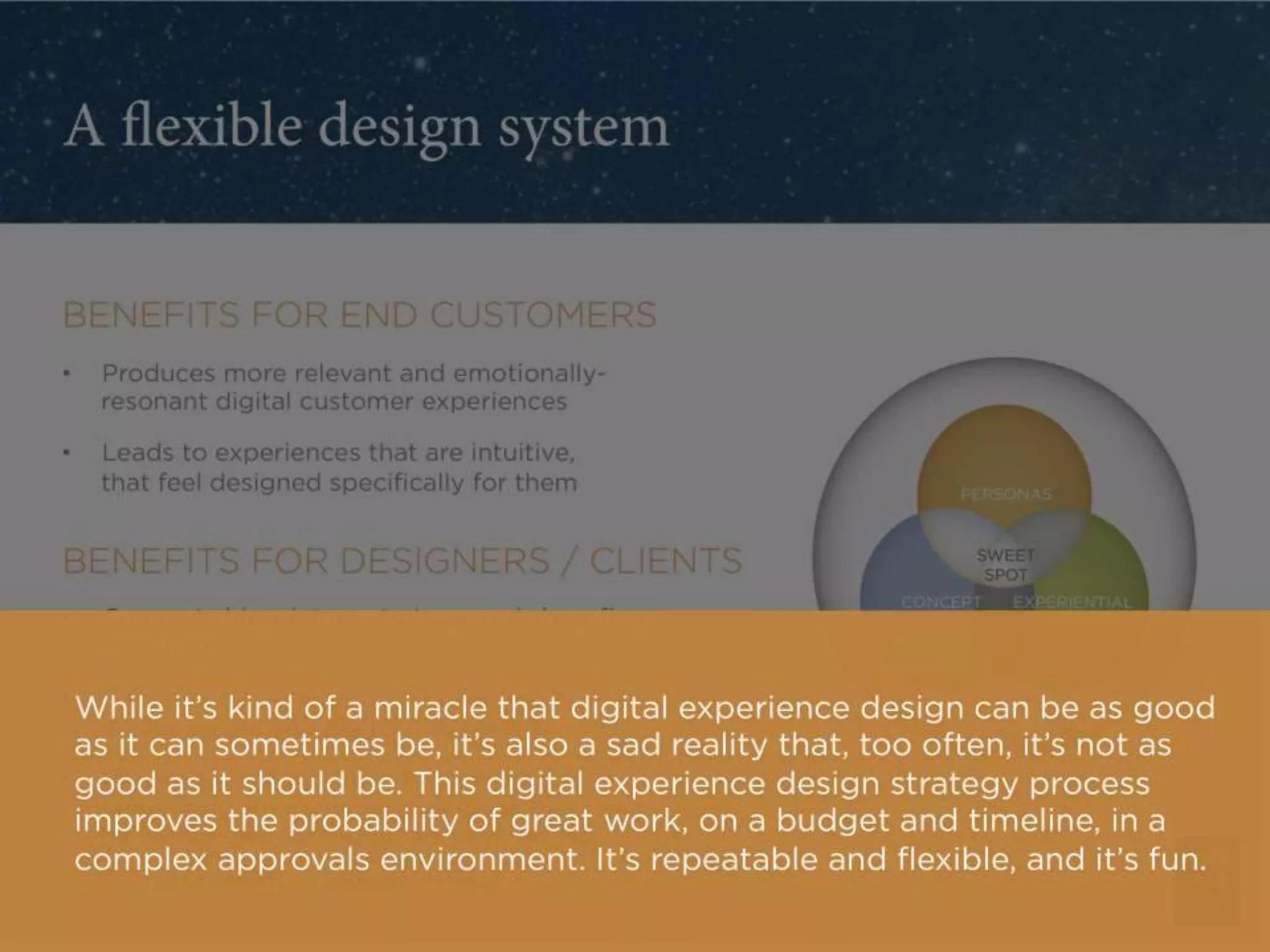 Digital Experience Design Strategy at the CXPA 2015 | PPT