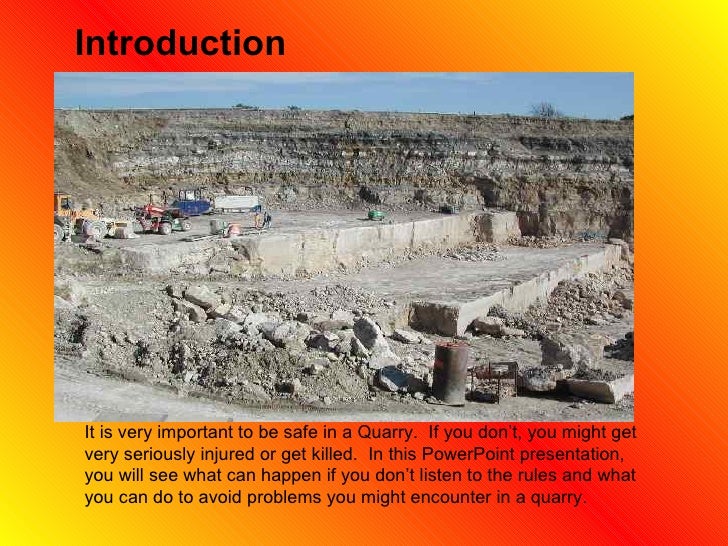 +Quarry Safety+