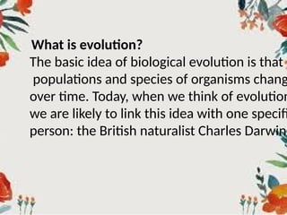 Comprehensive Overview of Evolution and Geologic Time in Biology | PPTX