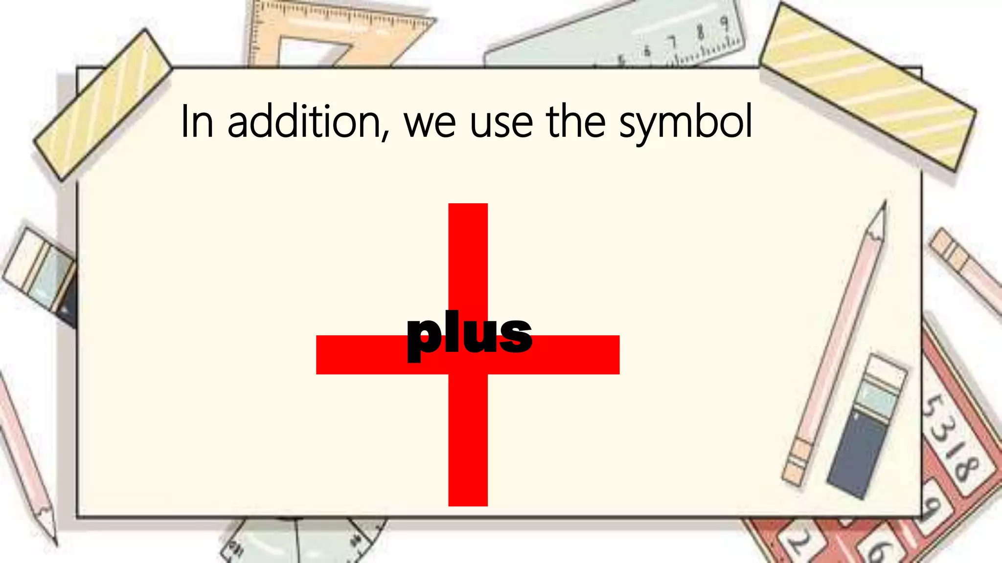 Addition of Numbers | PPTX