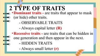 Quarter 4 - THE MENDELIAN GENETICS GRADE 8.pptx