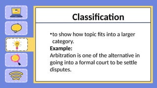 Expanding definition of terms for grade 10 student module 4 | PPTX