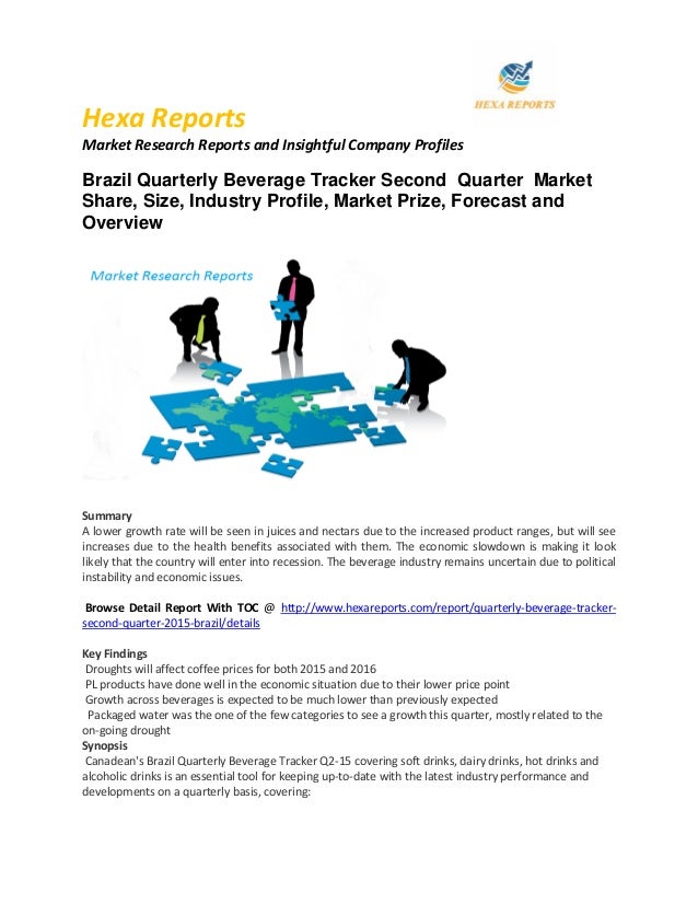 5 worldwide brazil quarterly beverage tracker market opportunity