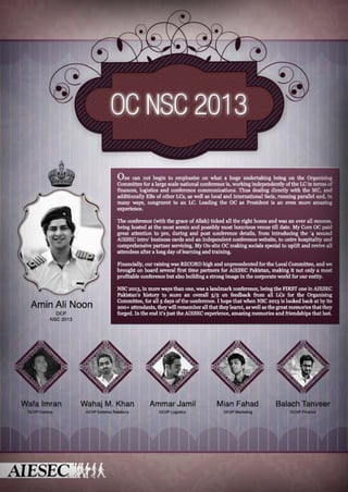 Quarterly Newsletter - AIESEC