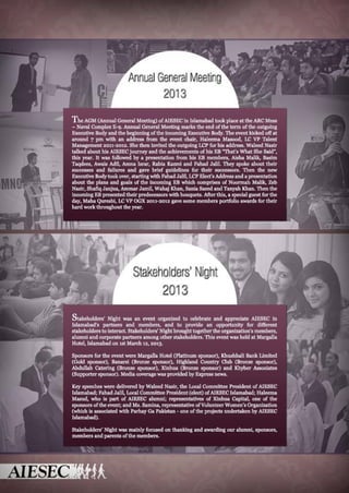 Quarterly Newsletter - AIESEC