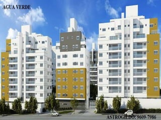 Apartamento 139m²  155 m²  188 m² e 270 m² privativos  AGUA VERDE