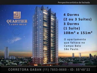 quartier campo belo lancamento