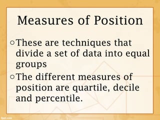 Quartile for Grouped Data | PPT