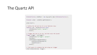 The Quartz API
 