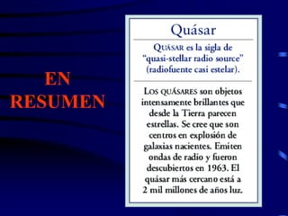 LOS QUASARS | PPT