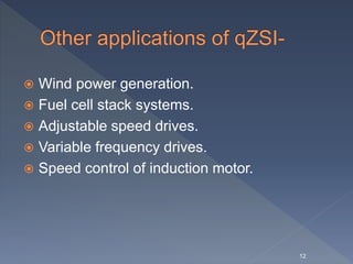 Quasi z source inverter | PPTX