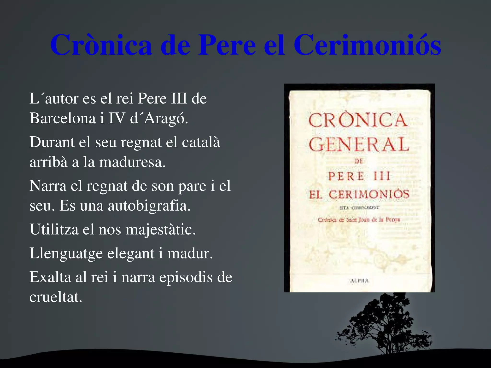 Quatres grans cròniques medievals | ODP