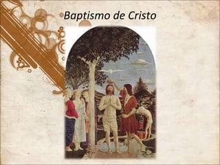 Baptismo de Cristo 