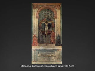 Masaccio, La trinidad, Santa Maria la Novella 1425