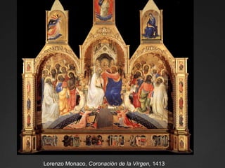 Lorenzo Monaco, Coronación de la Vírgen, 1413