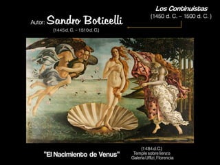 Quattrocento obras continuistas