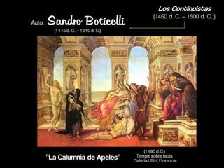 Quattrocento obras continuistas